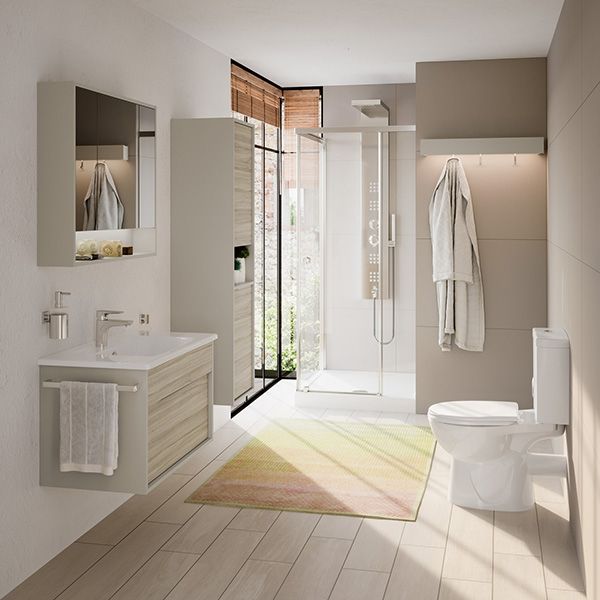 Унитаз-компакт Vitra Norm Nord, с крышкой термопласт, микролифт, белый, 9845B099-7201