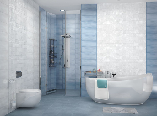 Керамическая плитка напольная Azori NUVOLA AQUA 42*42, 506533002