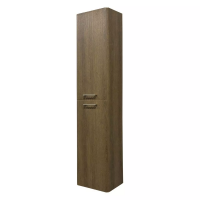 Шкаф-колонна Comforty Ангара-35, дуб темно-коричневый, 00-00019358