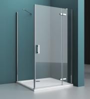Душевая кабина BelBagno Kraft 120x100 прозрачное стекло, хром правый, KRAFT-AH-12-120/100-C-Cr-R