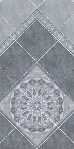 Вставка Kerama Marazzi Монтаньоне 9,7х9,7 серый HGD\B39\TU0031L