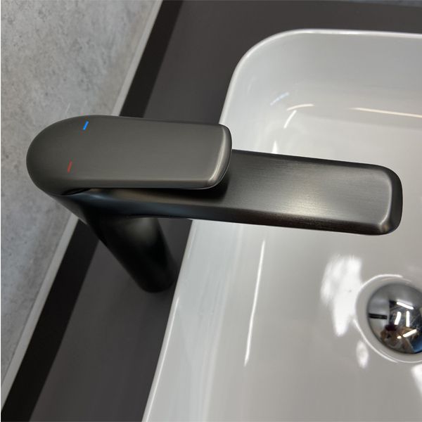 Смеситель Comforty для раковины, картридж 35 мм, графит, FC074B-CGT
