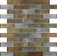 Мозаика Naturelle Alcantara ruggine (23x73х8), 260x298