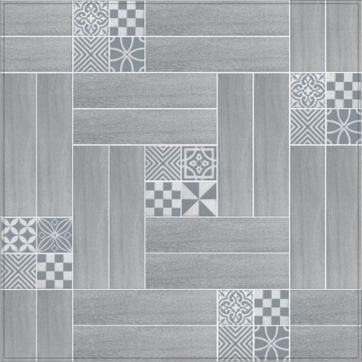 Вставка Kerama Marazzi Амальфи орнамент белый 9,9х9,9 STG\B406\1266