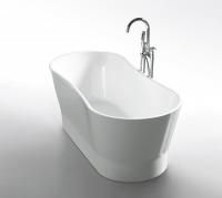 Ванна акриловая BelBagno 165*73 см, белая, BB406-1650-730