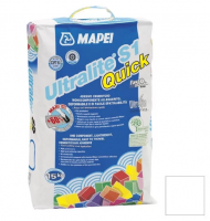 Смесь сухая клеевая Mapei ULTRALITE S1 QUICK на цементном вяжущем класс С2FTS1 цвет белый 15 кг
