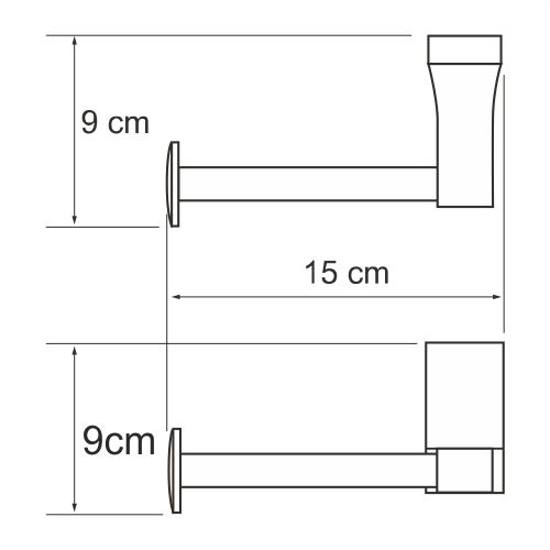 Держатель туалетной бумаги WasserKRAFT Lopau K-6000, K-6096