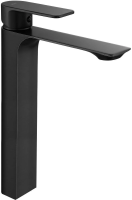 Смеситель для раковины Rea Urban Black mat, высокий, черный матовый, REA-B9908