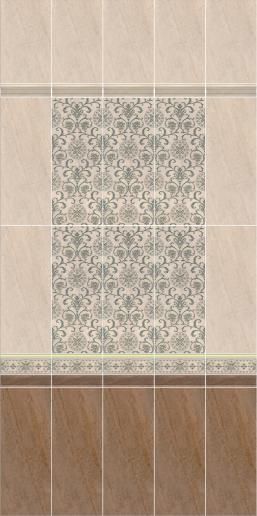 Плитка настенная Kerama Marazzi Формиелло 20х50 беж темный 7156