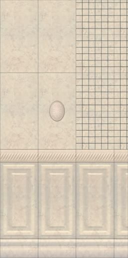 Плитка настенная Kerama Marazzi Белгравия 30х60 панель светлый 11080TR