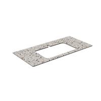 Столешница Kerama Marazzi Бричиола 100 см, белый натуральный, KM6012G0471RP100Ir2