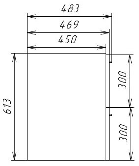 Тумба подвесная Avanti Nova Double 90 Bianco под столешницу (2 ящика)