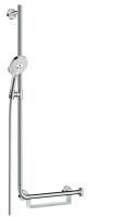 Душевой гарнитур Hansgrohe Raindance Select S120/U'Comfort 110 см, левосторонний, хром, 26324400