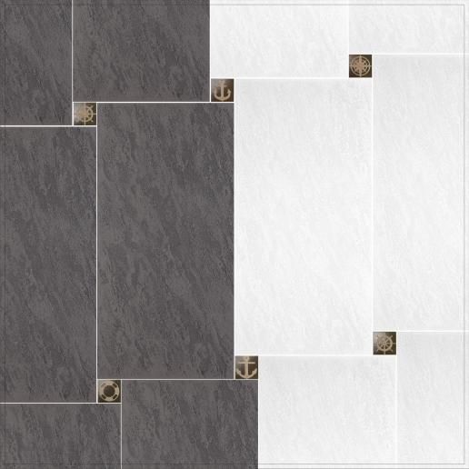 Керамогранит Kerama Marazzi Легион 30х60 черный TU203800R