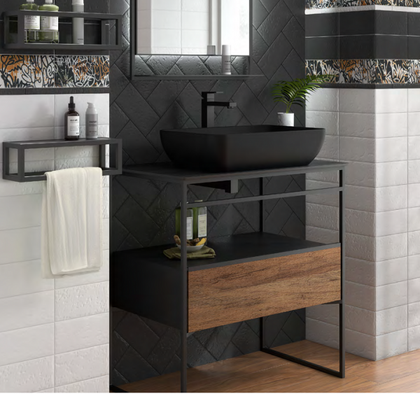 Керамическая плитка настенная Kerama Marazzi Милан Граффити белый 20x9,9x8, 19060