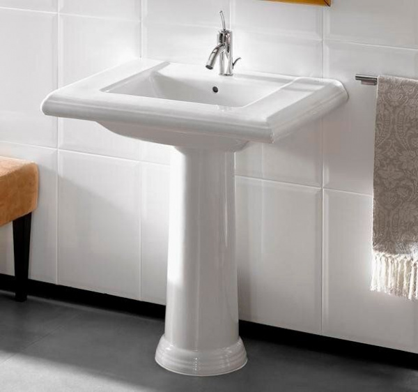 Раковина Roca AMERICA 630х510х203 мм б/пьед., отв.п/смесит., 7.3274.9.100.0
