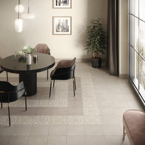 Керамогранит Kerama Marazzi Пьяцца серый мат, 3453