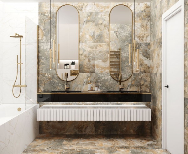 Керамогранит Laparet Оберон Грин 60x120 структурный, х9999286870