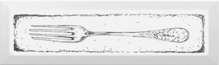 Декор Kerama Marazzi Fork чёрный 8,5х28,5 NT\B26\9001