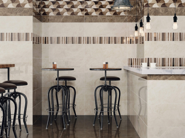 Плитка керамическая настенная Kerama Marazzi Гран-Виа беж светлый 30x89,5, 13064R