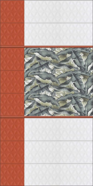 Карандаш Kerama Marazzi Диагональ белый 25x2, PFB007R