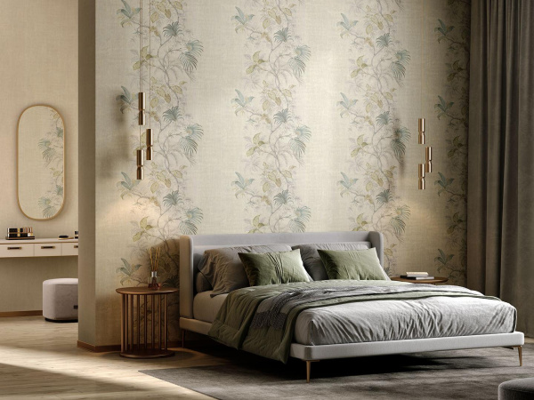 Обои виниловые Kerama Marazzi Оранжерея база, серый, KM6309