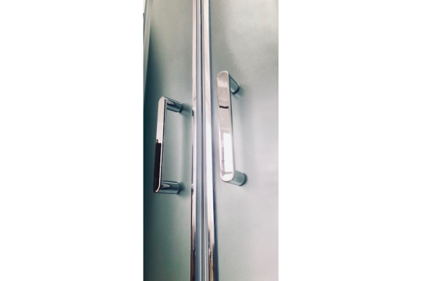 Душевая кабина Royal Bath 120х80х200, матовое стекло, хромированный профиль, правый, RB 8120BK-С-СН-