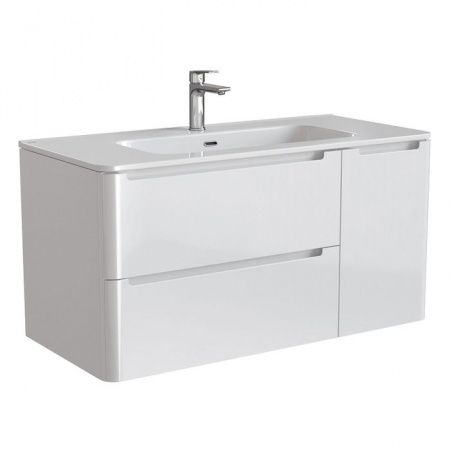 Тумба с умывальником IDDIS Edifice 100, EDI10W1i95K