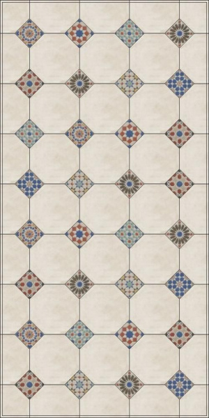 Плитка керамическая напольная Kerama Marazzi Паласио 24x24, VT\A48\SG2432