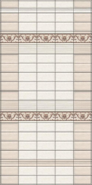 Бордюр Kerama Marazzi Багет 20х5 Олимпия беж BLB030