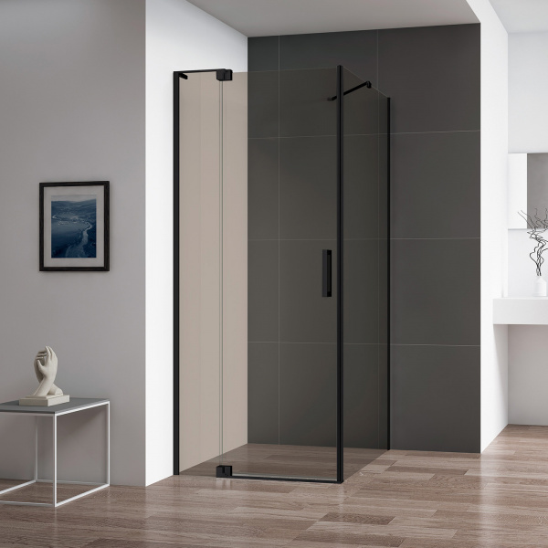 Душевая кабина Cezares SLIDER-AH-1-80-100/110-BR-NERO
