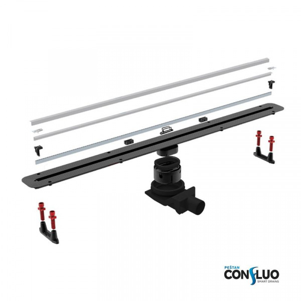 Душевой лоток Pestan Confluo Slim Line 300, 13100030