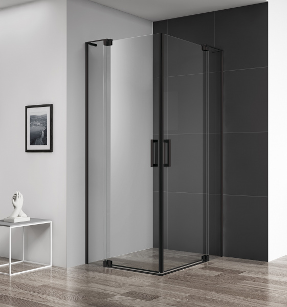 Душевая кабина Cezares SLIDER-A-2-90/100-C-NERO