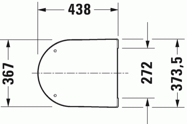 Сиденье Soft Close Duravit Me by Starck, 0020190000