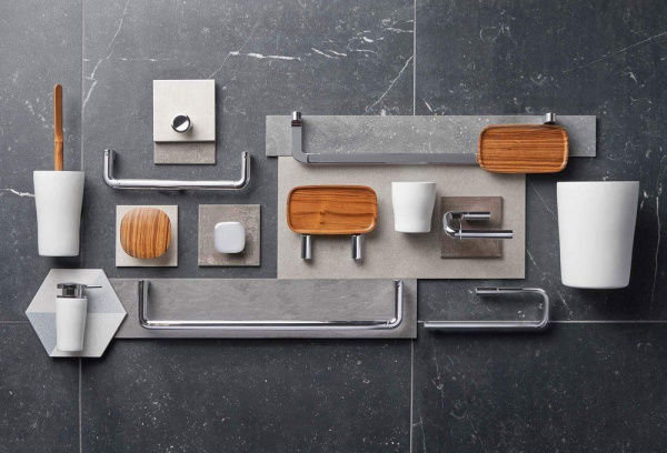 Крючок для халата Vitra Eternity by Sebastian Conran, глянцевый хром/дерево, A44881