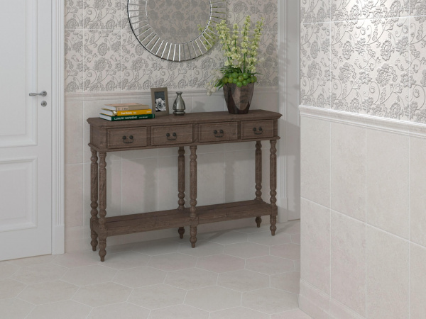 Плитка керамическая настенная Kerama Marazzi Сады Сабатини серый 25x40, 6391