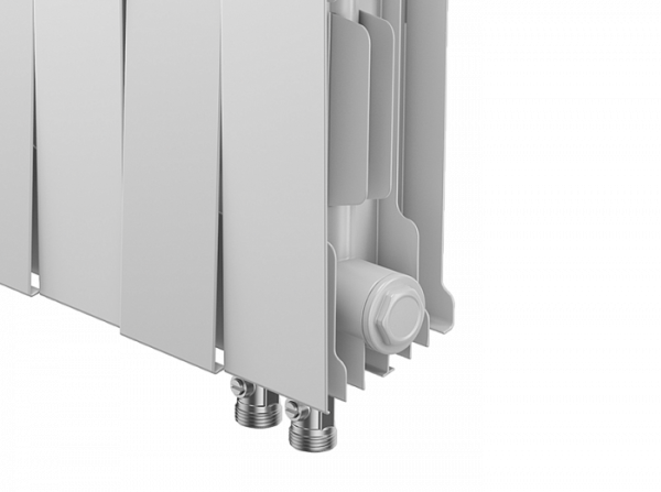 Радиатор биметаллический Royal Thermo PianoForte 200 /Bianco Traffico VDR - 18 секций, белый, RTPBTV