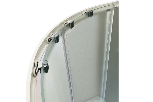 Душевая кабина Royal Bath 90х90х200, матовое стекло, белый профиль, RB 90BK-C