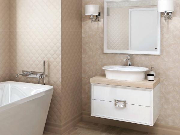 Бордюр Kerama Marazzi Тропикаль беж 30х2,5 SPA023R