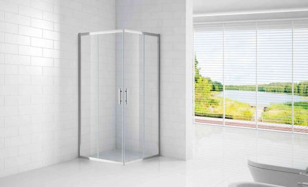 Душевая кабина Cezares ECO-O-A-2-80-C-Cr