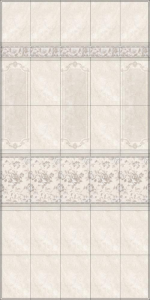 Плитка настенная Kerama Marazzi Лютеция 20х30 беж темный панель 8302