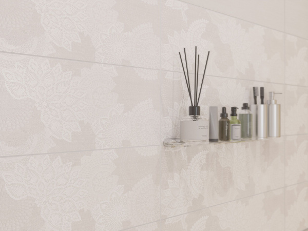 Керамическая плитка настенная Cersanit Лин (Lin) темно бежевый 20х60