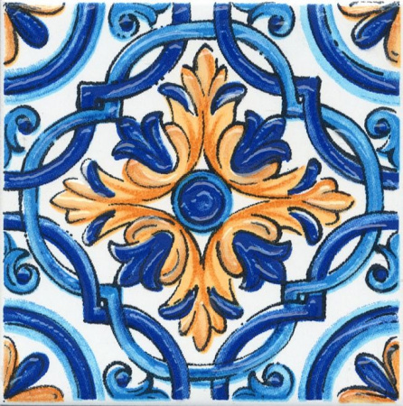 Декор Kerama Marazzi Капри майолика 20х20 STG\A458\5232
