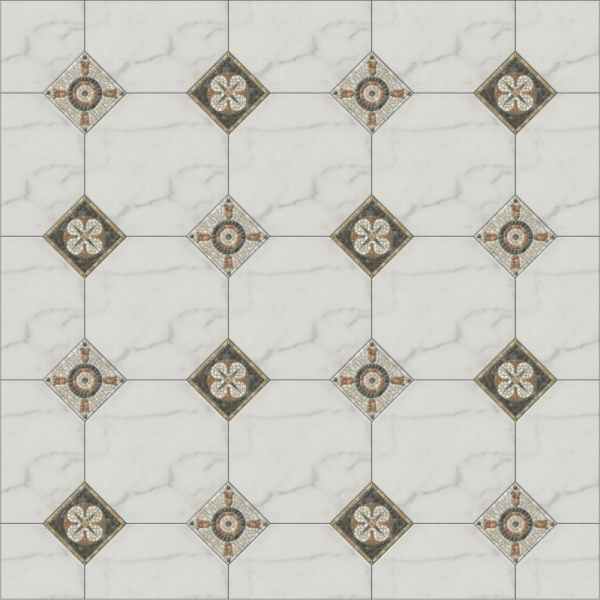 Вставка Kerama Marazzi Милан Стемма 9,9x9,9x7, HGD\A439\1146