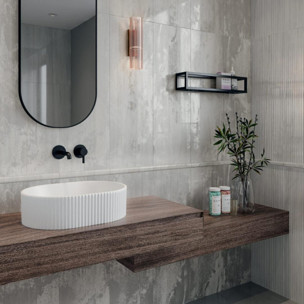Бордюр Kerama Marazzi Белем серый светлый глянц 14,5x89,5, VT\A448\13110R