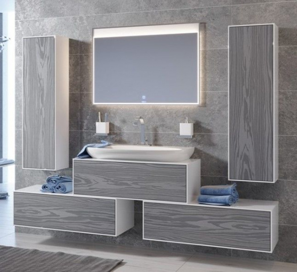 Зеркало Clarberg Evolution 120 "Genesis" с подсветкой, 1200 х 700 х 25, GEN0212