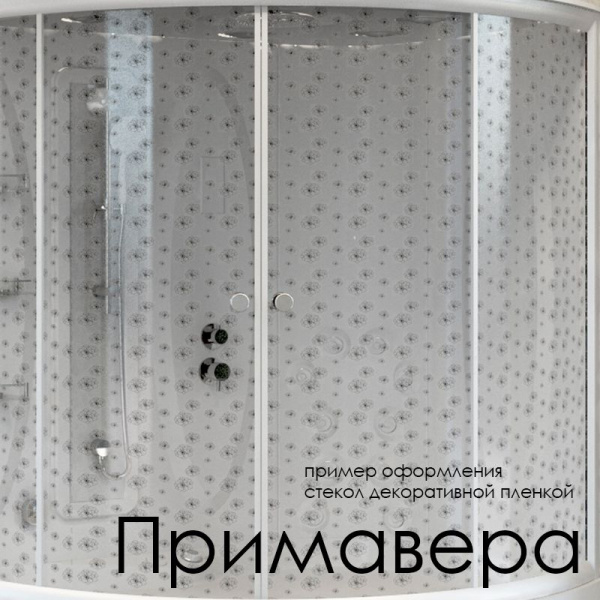 Декор на стекла душевого угла Radomir Диана (шторки, боковые стенки), 1-64-0-0-0-014