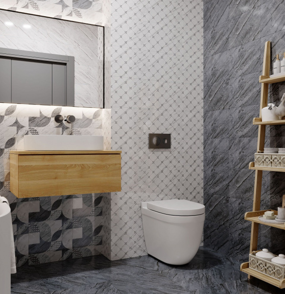 Керамическая плитка настенная Axima Тулуза 250х350 темная