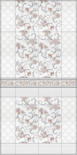 Бордюр Kerama Marazzi Багет Марсо серый 30х5 BLC016R