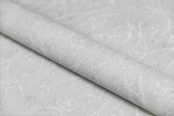 Обои виниловые Kerama Marazzi Дамаск мотив, серый, KM8104